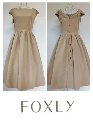 폭시 뉴욕 2way 원피스 베이지 레어 42