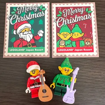 정품 LEGO 미니 피규어 크리스마스
