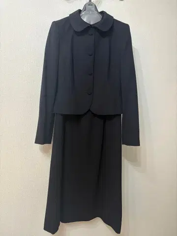 수험용 블랙 원피스 수트