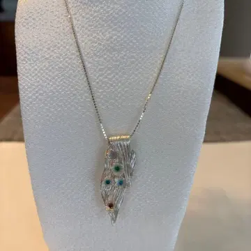 실버 펜던트 목걸이