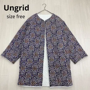 Ungrid 언그리드 리버서블 퀼팅 디자인 코트