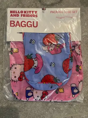 BAGGU 산리오 포장 큐브 세트