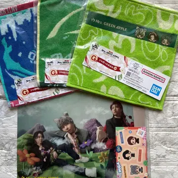 미세스 제일복권 G상 자카드 타월 H상 클리어 파일 4점 새상품