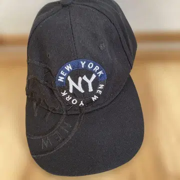 뉴욕 로고 블랙 야구 모자