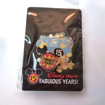 디즈니 스토어 핀 배지 지니, 아부