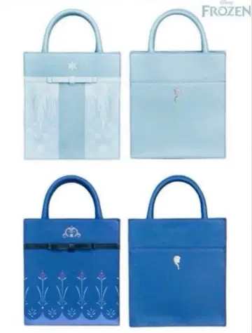 겨울왕국 시마무라 치하루 안나 겨울왕국 숄더백 안나 엘사 2점