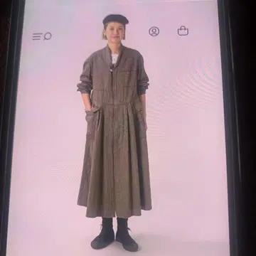 미사용 새상품 45R 미니 해린본 트위드 워킹 드레스