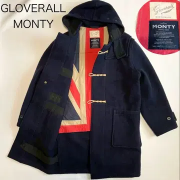 [글로버올] 몬티 더플 코트 유니언 잭 스다 마사키 착용 네이비