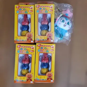 [코킨짱 포함] 호빵맨 크레용 3색 세트 4개