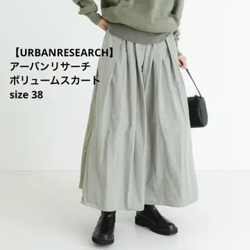 [ 어반 리서치 ] 메모리 타프타 볼륨 스커트 38