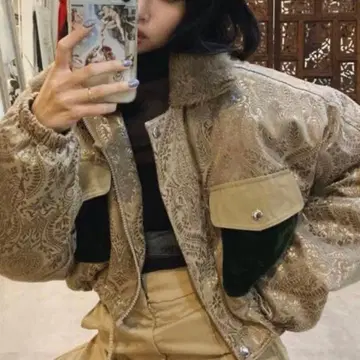 juemi 숏 기장 아우터 블루종 MA1