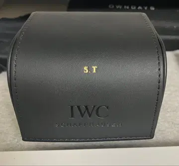 IWC 시계 박스 블랙