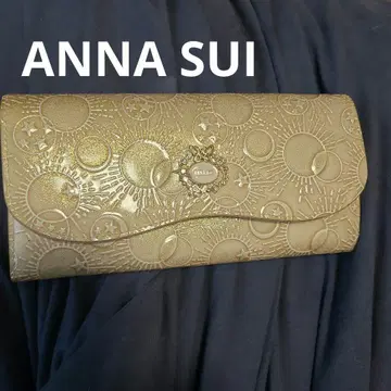 ANNA SUI 골드 장지갑