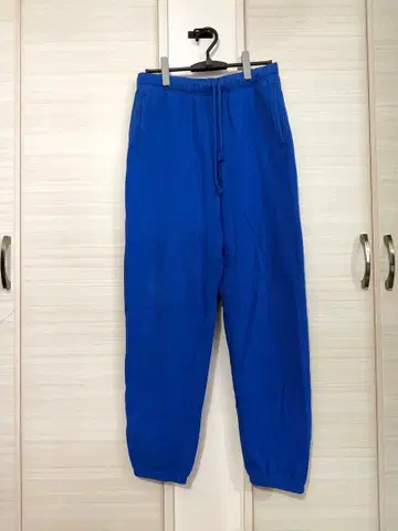 스웨트 팬츠 드로우 스트링 포함