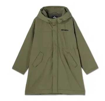 MaryQuant 올리브색 마운틴 후드티