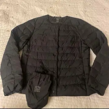 울트라 라이트 다운 컴팩트 자켓 여성용 블랙 M 수납 봉투 포함