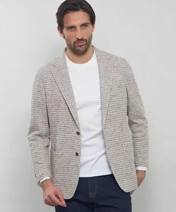 [ 미사용 새상품 ] 매킨토시 런던 하운드 투스 자켓 XL