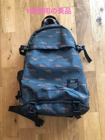 새상품급 KiU 레오파드 무늬 백팩