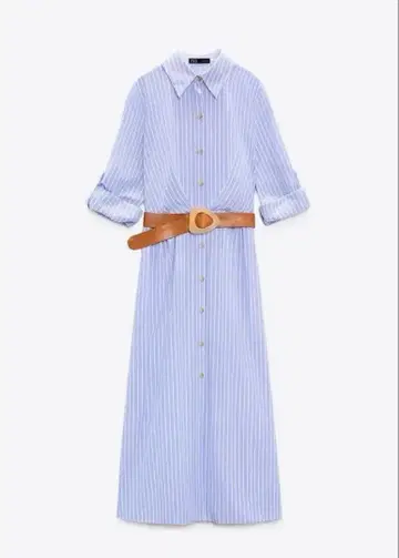 새상품 ZARA 벨트 셔츠 원피스