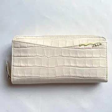 [새상품] DAKOTA 다코타 오스피탈리타 라운드 지퍼 장지갑 화이트