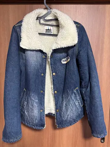 로데오 크라운 데님 자켓 안쪽 보아
