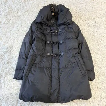 Leilian 레리안 다운 코트 자켓 후드 부착 블랙 11호