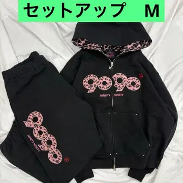 9090 girl OG Logo 셋업 black M