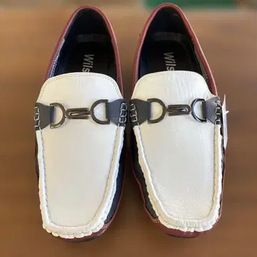 Wilson 로퍼 270 화이트/레드