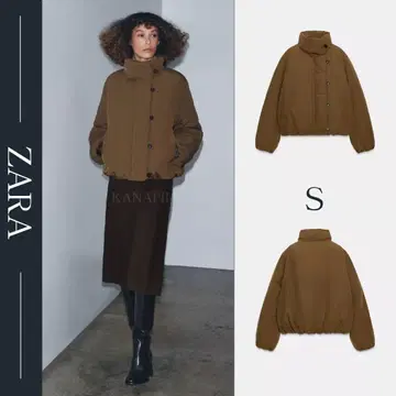 ZARA ZW 컬렉션 패디드 자켓 S 새상품