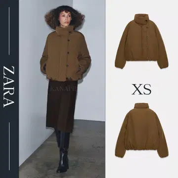 ZARA ZW 컬렉션 패디드 자켓 XS 새상품