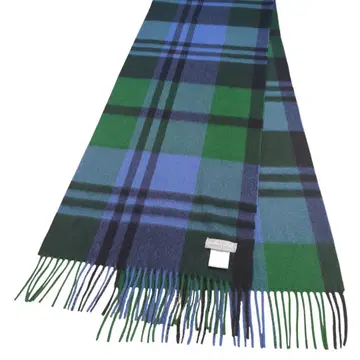 [컨디션 최상] 조슈아 에리스 머플러 캐시미어 프라이머리 블랙워치