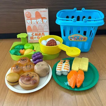 호빵맨 쇼핑 바스켓 호비(시마지로) 소꿉놀이 묶음 판매