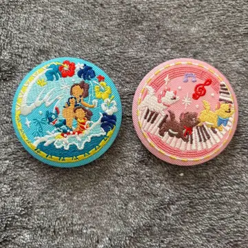 디즈니 자수 캔뱃지 2