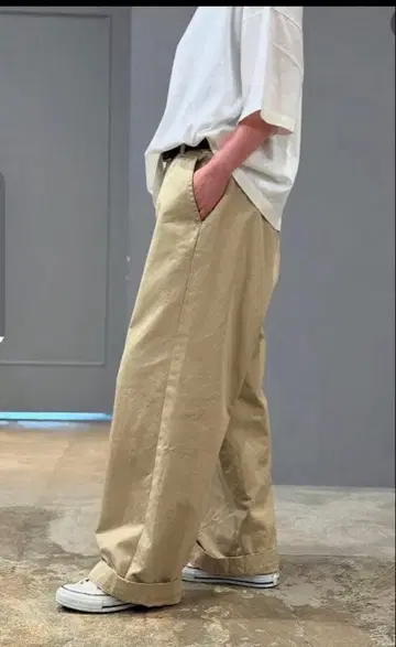 치마라 PLEASE 한정판 치노 팬츠