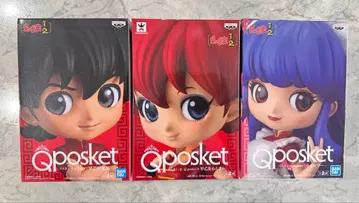 Qposket 란마 1/2 피규어 A 컬러 3종 세트