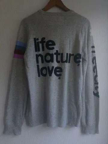 FREE CITY LIFE NATURE LOVE 캐시미어 100% 니트