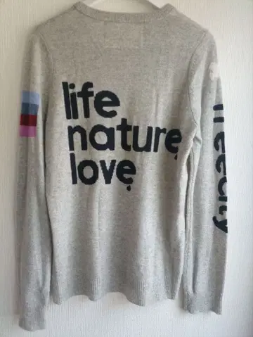 FREE CITY LIFE NATURE LOVE 캐시미어 100% 니트