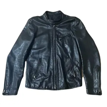 LITHIUM HOME 블랙 싱글 라이더 자켓