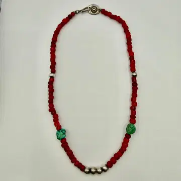 아루쟝 유텐지 비즈 목걸이, 후크 세트 약 42cm