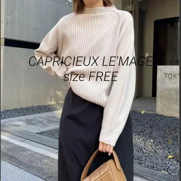 CAPRICIEUX LE'MAGE 밑단 라운드 풀오버