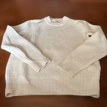 AURALEE FOR RonHarman 리브 편직 스웨터