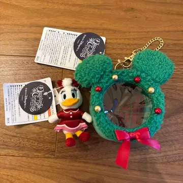 디즈니 리조트 시 크리스마스 2024 파우치 데이지 봉제 인형