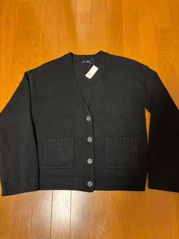 GAP 블랙 V넥 가디건