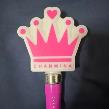 CHANMINA 응원봉 왕관형 핑크