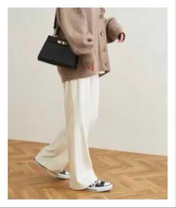 FRAMeWORK 기모 플레어 팬츠