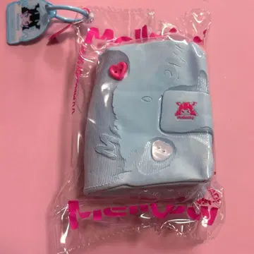 mellojoy 도파민 빵빵 케이크 워시드 데님 지갑