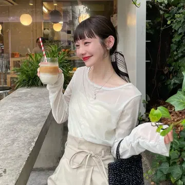 hinari 하이웨스트 리본 팬츠 베이지 택 포함 미개봉 새상품