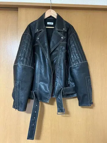 LAGUA GEM 가죽 자켓