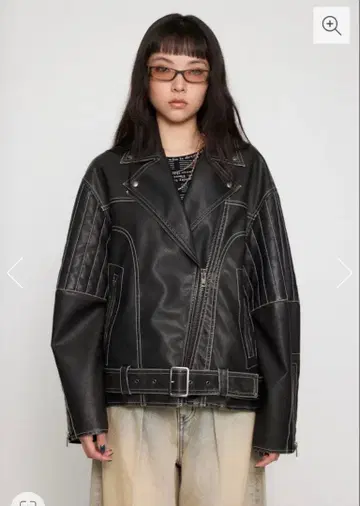 LAGUA GEM 가죽 자켓