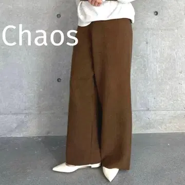 Chaos 카오스 카네코 아야 소개 크림 리버 팬츠 NO.1 인기 카멜